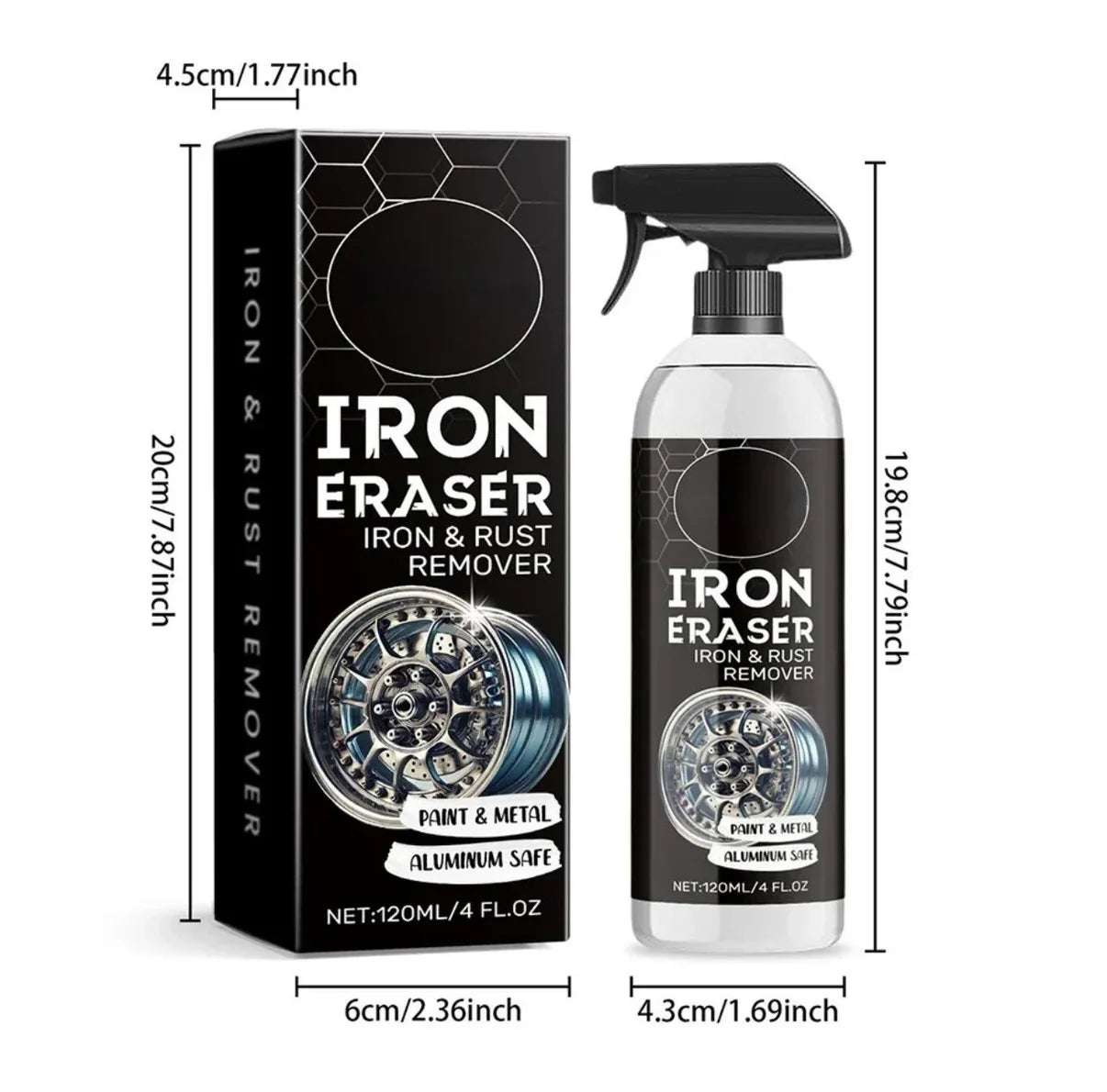 ENARIYA™ Car Rust Remover Spray Cleaner